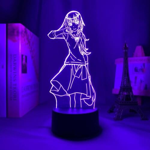 Anime 3d Lamp Bakemonogatari for Bedroom Decor Nightlight Kids Birthday Gift Manga Gadget Bakemonogatari Led Night Light Bedside