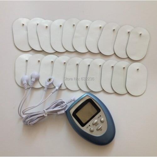 Freeshipping New Full Body Massager Slimming Electric Slim Pulse Muscle Relax Fat Burner Massager Machine+20 pads