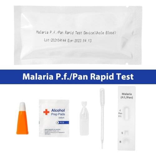 Home Malaria Antigen P.f/Pan Rapid Test Disease Detection Malaria Test