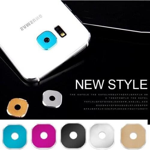 Colorful Rear Back Camera Lens Cover Replacement for Samsung Galaxy A5 A7 A9 C5 C7 S7 Edge Phone Lens Screen Protector