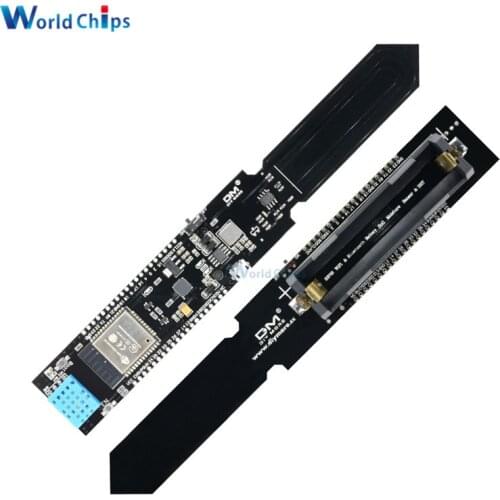 ESP32 DHT11 CP2104 WIFI Bluetooth Temperature Humidity Soil Moisture Sensor Detection Module 18650 Battery Shield for Arduino