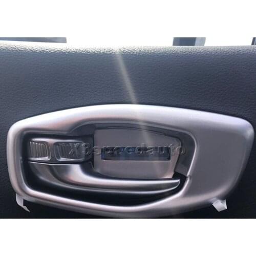 For Jeep Compass 2017-2020 Interior Inner Door Handle Bowl Cover Frame 4PCS High Quality