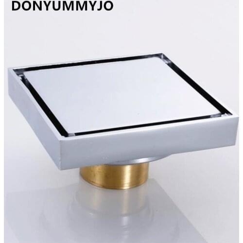 DONYUMMYJO 1PC Copper Floor Drain Invisible Black Ancient European Deodorant Core Copper Floor Drain