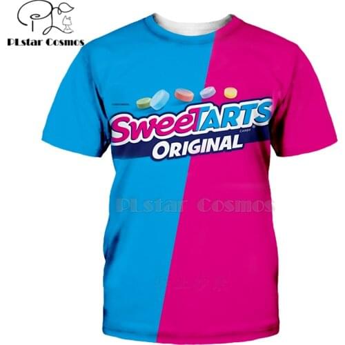 Newest candy Snack bag chocolate sauce 3D t shirts food Harajuku Men Women short Sleeve PulloVer tees tshirts Casual Brand-2