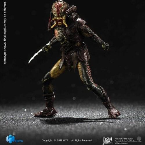 Hiya Toys LP0048 Exquisite Mini Predators Unmasked Berserker Predator 1/18 4" Action Figure