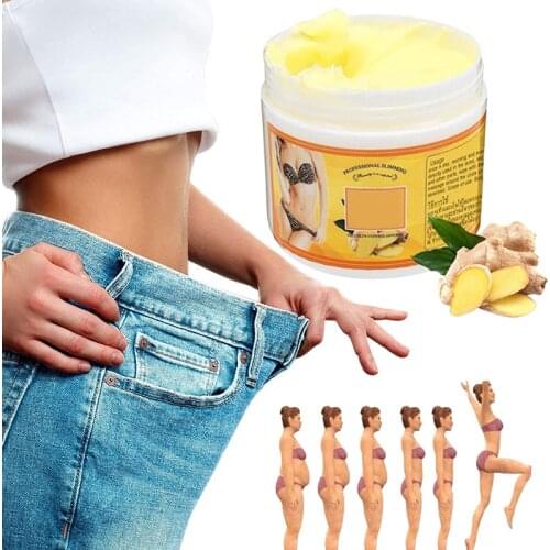Ginger Fat Burning Cream Anti-cellulite Full Body Slimming Weight Loss Massaging Cream Leg Body Waist Effective Reduce Cream EK