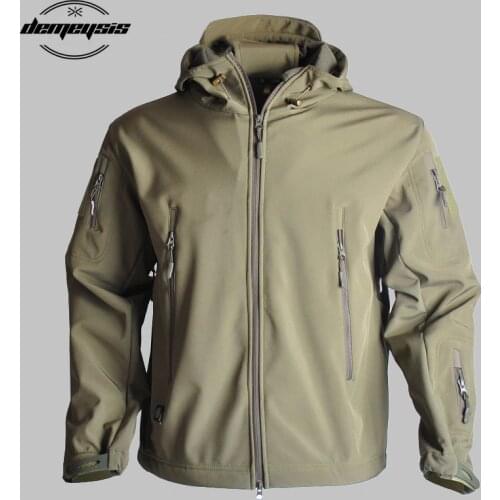 New Military Tactical Jackets Waterproof Outdoor Hunting Hiking Outerwear Jacket for Climbing Traveling Cycling Windproof Coats
