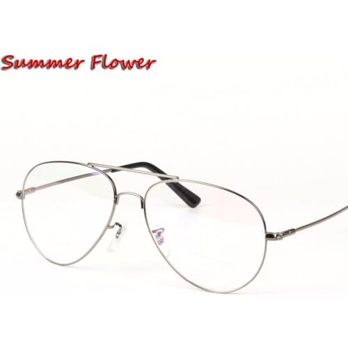 Chashma Brand Clear Eyeglasses Gold Glasses Frames Prescription Eyewear Oversized Eyeglass Frames For Men and Women