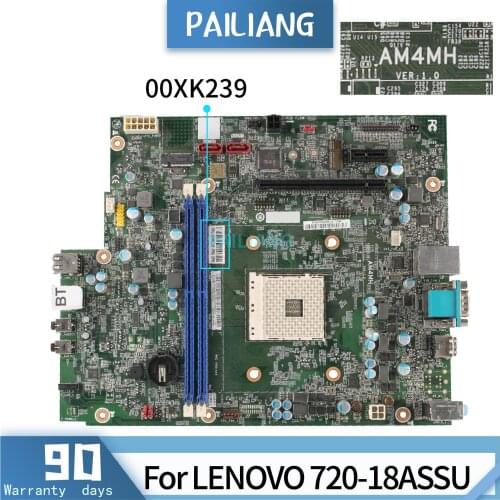 PAILIANG Laptop motherboard For LENOVO 720-18ASSU 00XK239 AM4MH Mainboard TESTED