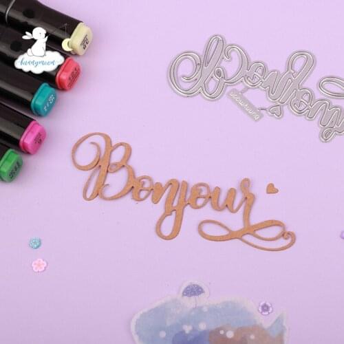 Bunnymoon Be you Metal Cutting Dies Stencils for Scrapbooking/photo Album stamps Decorative Embossing DIY Cards