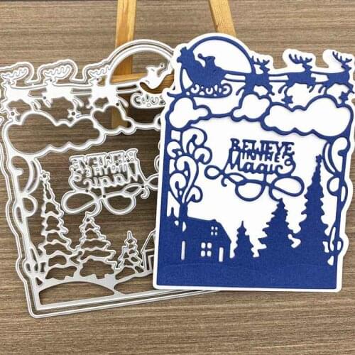 Embossing Cutting Mold Dies Cut Scraps Thin Cross-Border Knife Models Christmas