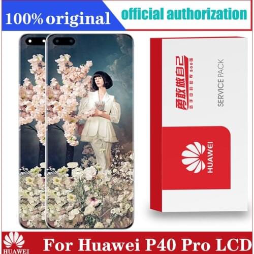 Original 6.58'' Display Replacement For Huawei P40 Pro LCD Touch Screen Digitizer Assembly For Huawei P40Pro Repair Parts