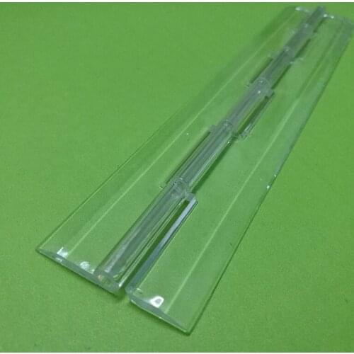 Transparent Acrylic Hinge plexiglass PC material hinges 200mm * 42MM x10