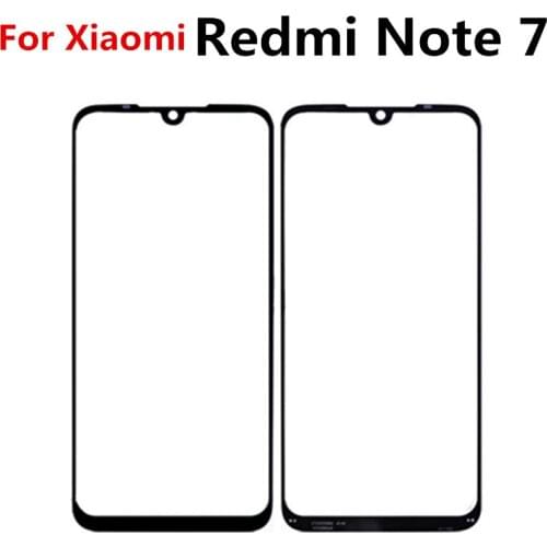 For Xiaomi Redmi Note 7 Touch Screen Sensor Glass Panel for redmi note7 Touchscreen Panel Front Outer Glass Replace