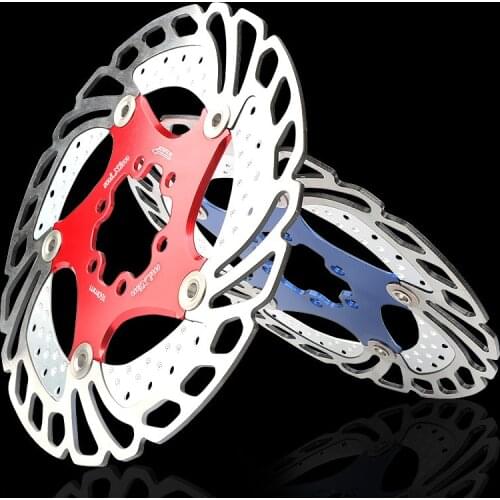 Ultralight Mountain bike heat dissipation brake disc alloy disc heart + 404 stainless steel Bicycle Brake Rotors 140-203MM