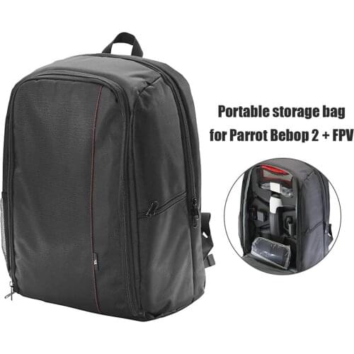 Drone Backpack Shoulder Bag Waterproof Drone Outdoor Hardshell Storage Backpack Handbag Set for Parrot Bebop 2 Power FPV Package