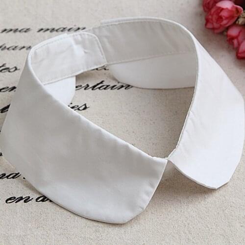 2020 Women Autumn Winter Removable False Collar White Removable Faux Col Detachable Collars for Women Blouse Shirt Sweater Decor