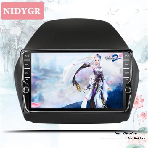 9" IPS Android 10.0 Car DVD 2Din Autoradio For hyundai IX35 tucson 2011-2015 GPS Navigation Multimedia Video Player 4+64GB MAP