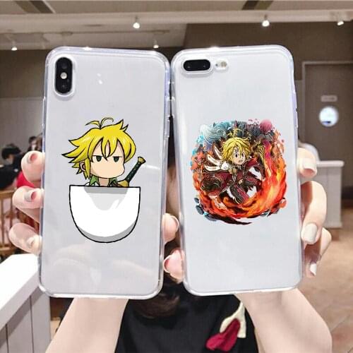 The Seven Deadly Sins Anime Phone Case For Xiaomi Redmi Note 7 7A 8 8T 9 9A 9S 10 K30 Pro Ultra transparent tpu prime fashion