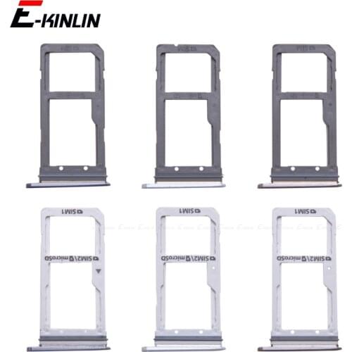 Sim Micro SD Card Tray Adapter Slot Container Connector Socket Holder Reader Parts For Samsung Galaxy S7 Edge G930 G935