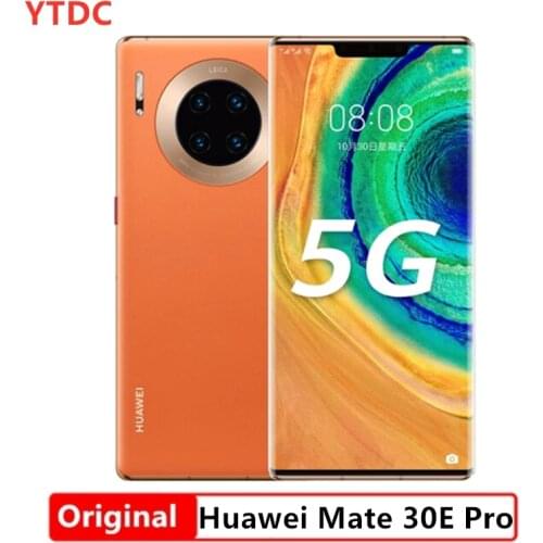 2020 New HUAWEI Mate 30E Pro 5G MobilePhone 6.53 Inch Ultra Curved screen Kirin 990E Octa Core 40MP Ultra Vision Camera NFC