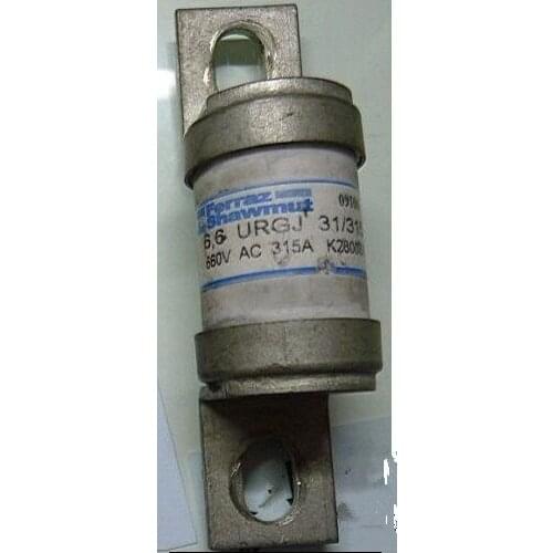 Fuses: 6.6URGJ 31/315 315A 660V K280080 / 6.6URGJ 31/250 J280079 aR