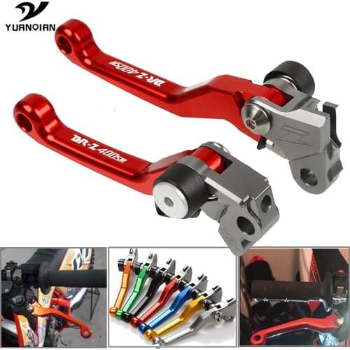 Motorcycle Pivot Foldable Brake Clutch Levers For Suzuki DRZ400SM DRZ 400SM DRZ400 SM 2000-2017 2016 2015 14 Dirt Bike Motocross
