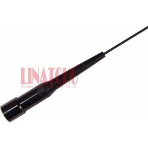 UHF PL259 car two way radio 410MHz black whip spring antenna