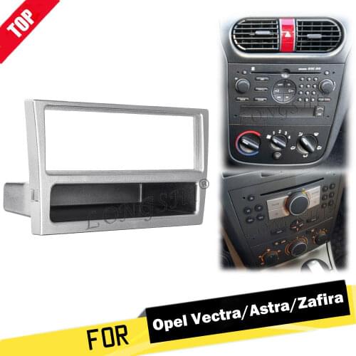 1 Din Car Stereo Radio DVD Player Fascia Panel Plate Frame For OPEL Agila Tigra Astra For Corsa for Omega For Signum For Vectra