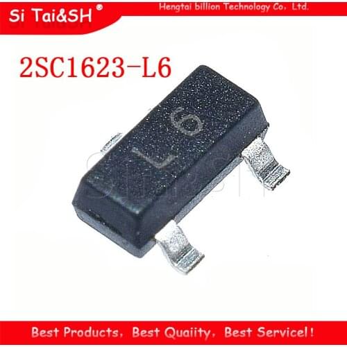 100PCS 2SC1623-L6 SOT-23 2SC1623 L6 NPN Silicon Epitaxial Transistors new and original