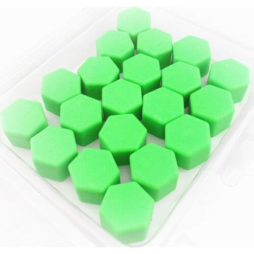 Wheel 20 pieces of silicone wheel nut protection bolt cap 19mm for Hyundai ix35 iX45 iX25 i20 i30 Sonata,Verna,Solaris,Elantra