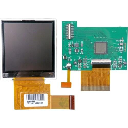 2021 New Easy To Install 2.6" Original Size Ips High Brightness LCD Screen GBC Polarizing Film Backlight Plate 2.0+/Y Screw