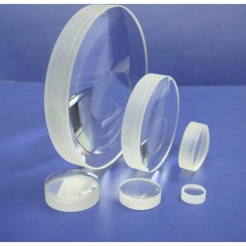 Diameter 20mm Focal Length F25/30/40/60/80/100mm K9 Material Plano-convex Lens Optical Glass Concave Lenses