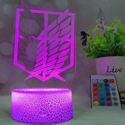 For Kids Toys Gift 3d Night Light Modeling Lamp USB Interface Birthday Gift LED 239