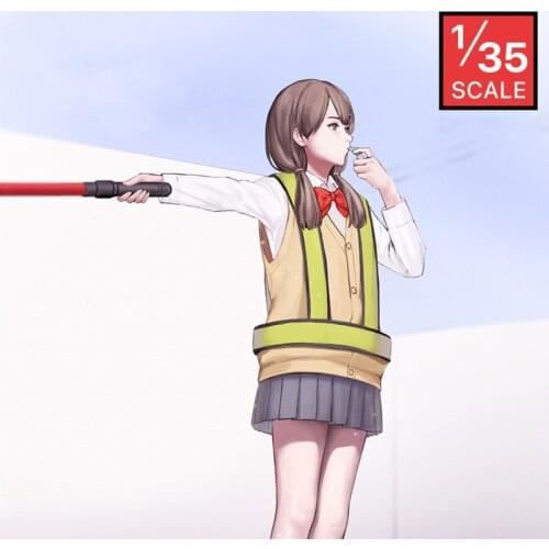 1/35 Resin Model Figure GK，Please pass this Way， Unassembled and unpainted kit