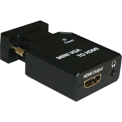 MINI VGA + AUDIO TO HDMI CONVERTER