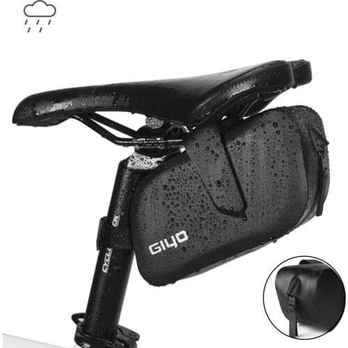 Fashion Bicycle Saddle Bag Rainproof Cycling Bike Tube Rear Tail Seatpost Bag Bike Accessories