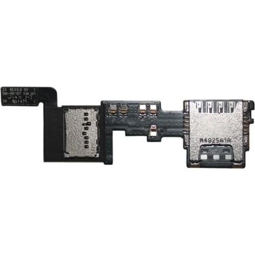 SIM Card Slot Flex Cable for Galaxy Note 4 / N910F