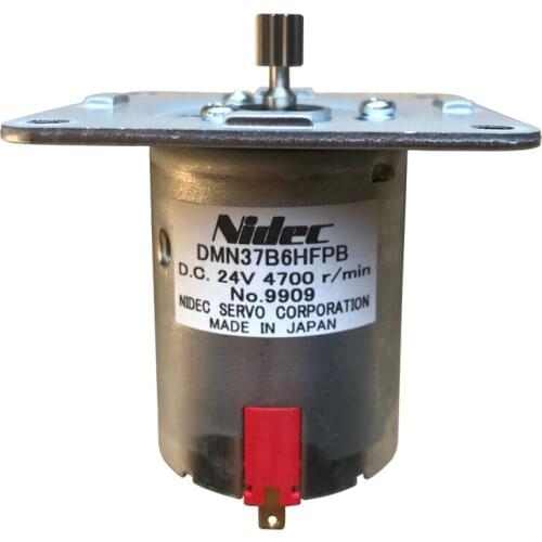 NIDEC SERVO DC MOTORS type DME 37 series DMN37B6HFPB DC24V，4700r/min,made in japan,Provides long life and high efficiency