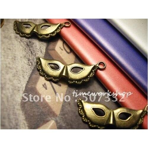 Vintage Jewelry DIY materials wholesale Zakka manual material wholesale 31*12MM Masquerade Mask