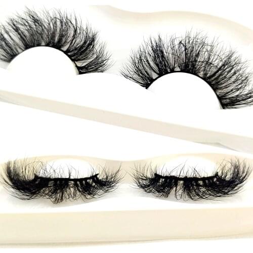 10pair Fluffy Lashes 3d Mink Eyelashes Dramatic Long Natural Wispy Eye Lashes 20mm-25mm Lashes Makeup Wholesale False Eyelashes