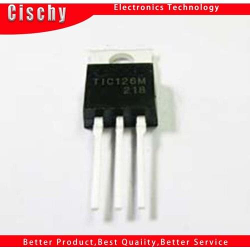 10pcs/lot TIC126M TIC126 TO-220 600V 12A