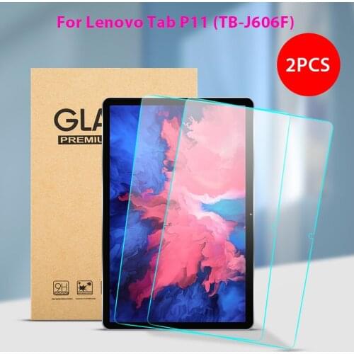 2PCS/Lot Tempered Glass for Lenovo Tab P11 TB-J606F Screen Protector Glass for Lenovo Tab P11 TB-J606F /N/L Protective Film
