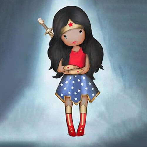 2021 Warrior Girl Cutting Dies Princess Stencil For DIY Craft Scrapbooking Card Decorative