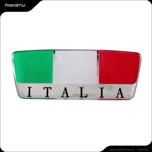 3D Italy Sticker Motorcycle Tank Decals windshield Italia Stickers Case for Aprilia Ducati Vespa GTS GTV for AGV Helmet