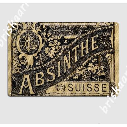 Absinthe Poster Metal Plaque pub Designing Club Bar Poster Tin sign Poster