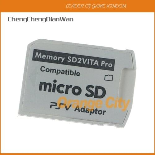For SD2VITA Pro Adapter 5.0 SD Micro Memory Card Transfer Slot For PS Vita PSV 1000 2000 For PSV1000 PSV2000 ChengChengDianWan