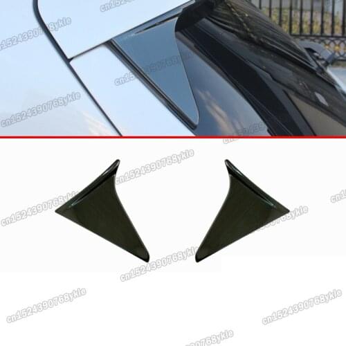 Lsrtw2017 stainless steel car window triangle window trims for lincoln mkc 2014 2015 2016 2017 2018 2019
