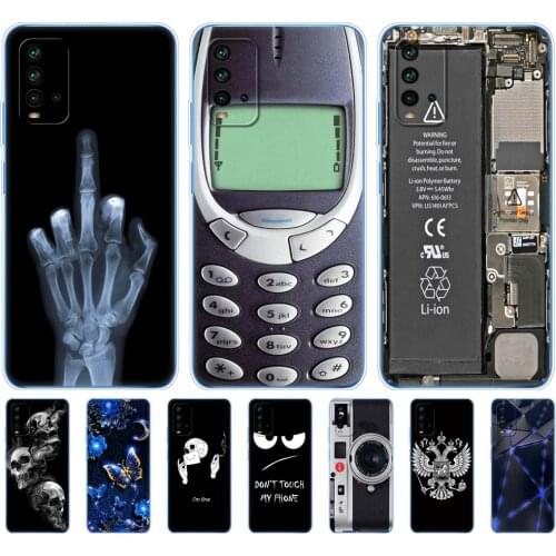 For Xiaomi Redmi 9T Case Silicon Soft Tpu Back For Redmi 9T Phone Cover 6.53 inch global bumper shockproof protective Etui Funda