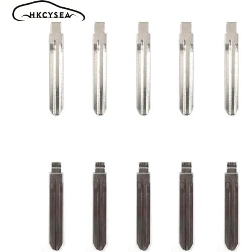 HKCYSEA 10 pcs/lot Metal Blank Uncut Flip KD Remote Key Blade Type #69 for Great Wall Florid Cowry Key Blade NO. 69